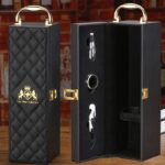 Custom Made Luxury Design Single Bottle Wine Gift BOX