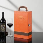 High End Wine Packaging Good Quality Wine Box 2 Bottles Style Custom Logo