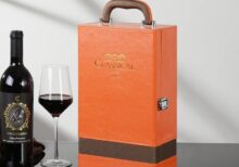 High End Wine Packaging Good Quality Wine Box 2 Bottles Style Custom Logo
