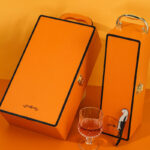 High End Wine Packaging Good Quality Wine Box 2 Bottles Style Custom Logo